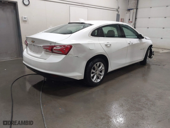 2019 Chevrolet Malibu LT with VIN 1G1ZD5ST8KF196424, listed as a IAAI auction lot 41181038 with 116,735 mi miles. Bid and sale history available at carsss.com. Image 4.