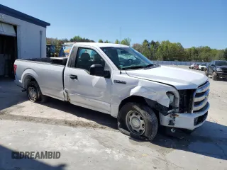 2017 Ford F-150 XL with VIN 1FTMF1C85HKD23290, listed as a Copart auction lot 53233075 with Not Provided miles and Salvage Title. Bid and sale history available at carsss.com. Image 4.