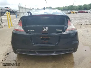 2011 Honda CR-Z EX with VIN JHMZF1D64BS001393, listed as a Copart auction lot 53170804 with 107,937 mi miles and Salvage Title. Bid and sale history available at carsss.com. Image 6.