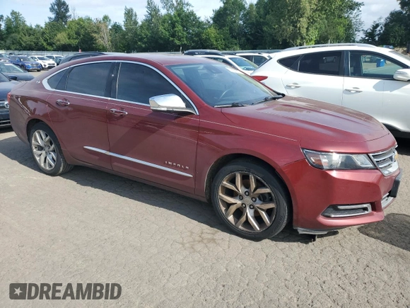 2017 Chevrolet Impala Premier with VIN 1G1145S36HU142203, listed as a Copart auction lot 60892975 with 109,857 mi miles and Clean title. Bid and sale history available at DreamBid. Image 4.