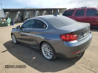 2015 BMW 2 Series 228i with VIN WBA1F9C57FVW98744, listed as a Copart auction lot 50383504 with 68,799 mi miles. Bid and sale history available at carsss.com. Image 2.