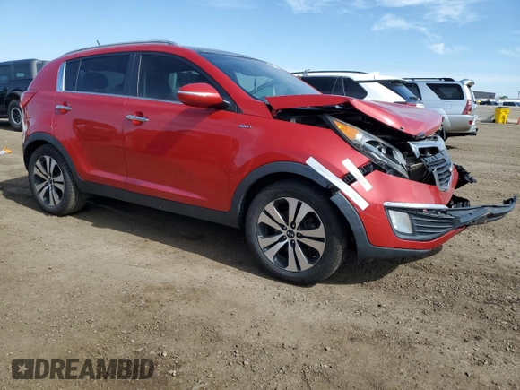 2011 Kia Sportage EX with VIN KNDPCCA23B7155109, listed as a Copart auction lot 55727165 with 137,005 mi miles and Salvage title. Bid and sale history available at DreamBid. Image 4.