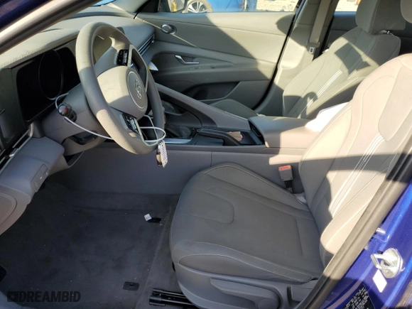 2022 Hyundai Elantra SEL with VIN KMHLM4AG0NU350373, listed as a Copart auction lot 47698185 with 34,751 mi miles and Salvage Title. Bid and sale history available at carsss.com. Image 7.