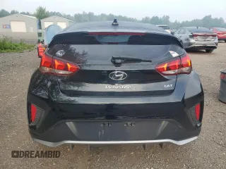 2019 Hyundai Veloster Turbo с VIN KMHTH6ABXKU008137, выставлен на аукционе Copart как лот 64395155 с пробегом 141 550 миль миль и Списание • Salvage title. История ставок и продаж доступна на DreamBid. Изображение 6.