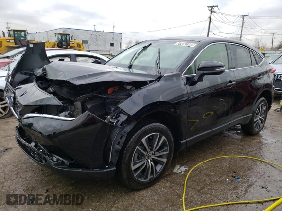 2022 Toyota Venza LE with VIN JTEAAAAH7NJ104963, listed as a Copart auction lot 78259873 with 25,372 mi miles. Bid and sale history available at carsss.com. Image 1.
