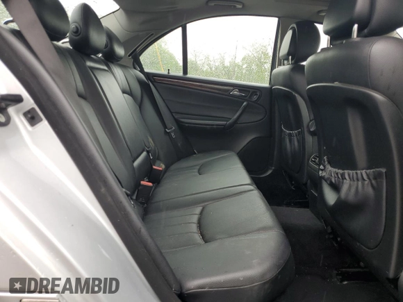 2006 Mercedes-Benz C 280 Luxury with VIN WDBRF92H96F815024, listed as a Copart auction lot 55578365 with 178,356 mi miles and Salvage title. Bid and sale history available at DreamBid. Image 10.