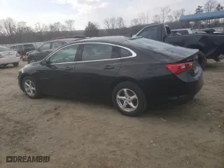 2016 Chevrolet Malibu LS with VIN 1G1ZB5ST3GF301867, listed as a Copart auction lot 44506605 with 68,250 mi miles and Salvage Title. Bid and sale history available at carsss.com. Image 2.