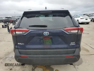 2024 Toyota RAV4 Hybrid XLE Premium with VIN 4T3B6RFVXRU157719, listed as a Copart auction lot 44658025 with 7,047 mi miles and Salvage Title. Bid and sale history available at carsss.com. Image 6.
