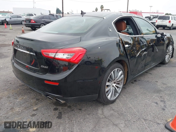 2015 Maserati Ghibli z VIN ZAM57XSA4F1151843, wystawiony jako IAAI lot #38392898 z przebiegiem 88 147 mil mil oraz . Historia ofert i sprzedaży dostępna na DreamBid. Obrazek 4.