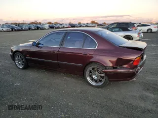 1997 BMW 5 Series 528iA with VIN WBADD6320VBW17056, listed as a Copart auction lot 80342704 with 160,709 mi miles and Salvage Title. Bid and sale history available at carsss.com. Image 2.