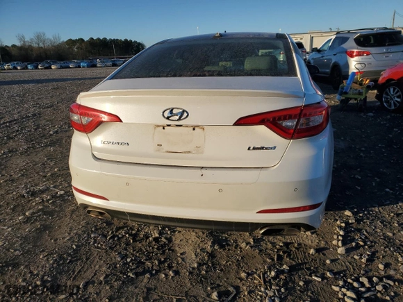 2016 Hyundai Sonata 2.4L Sport with VIN 5NPE34AF8GH321093, listed as a Copart auction lot 87178304 with 171,087 mi miles and Salvage Title. Bid and sale history available at carsss.com. Image 6.