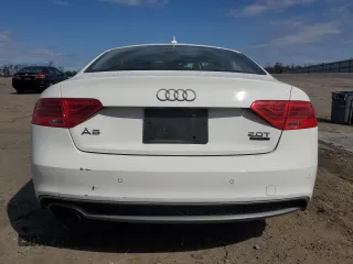 2016 Audi A5 Premium Plus with VIN WAUM2AFR1GA028723, listed as a Copart auction lot 49120165 with 81,460 mi miles and Salvage Title. Bid and sale history available at carsss.com. Image 6.