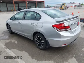 2015 Honda Civic EX z VIN 19XFB2F87FE025510, wystawiony jako IAAI lot #42193484 z przebiegiem 134 923 mil mil oraz . Historia ofert i sprzedaży dostępna na DreamBid. Obrazek 3.