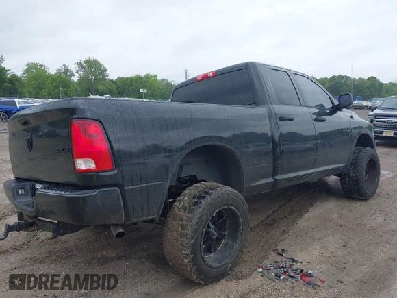 2018 Ram 1500 Express with VIN 1C6RR7FG6JS342768, listed as a IAAI auction lot 42332377 with 99,375 mi miles and . Bid and sale history available at DreamBid. Image 4.