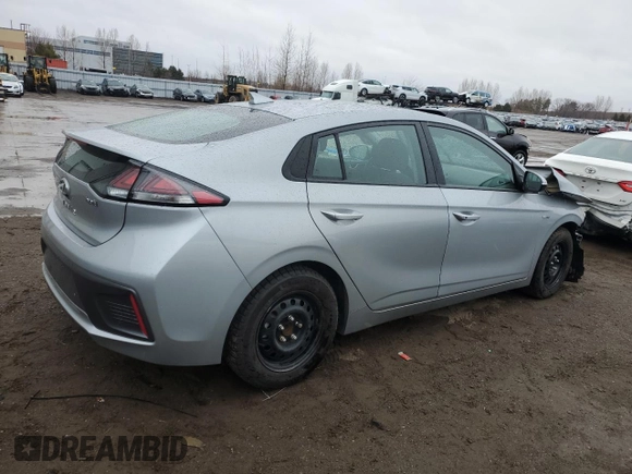 2020 Hyundai Ioniq Preferred with VIN KMHC85LC3LU185971, listed as a Copart auction lot 51414225 with 23,552 mi miles and Salvage Title. Bid and sale history available at DreamBid. Image 3.