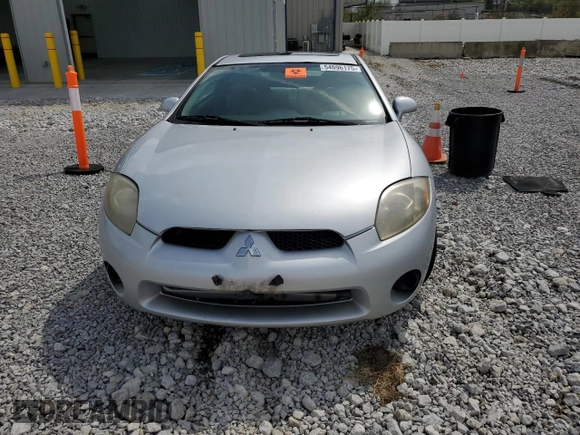 2007 Mitsubishi Eclipse GS with VIN 4A3AK24F27E021158, listed as a Copart auction lot 54696175 with 172,163 mi miles and Salvage Title. Bid and sale history available at carsss.com. Image 5.