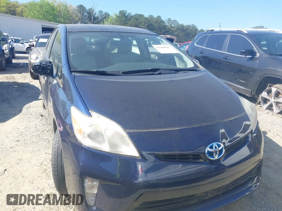 2012 Toyota Prius One with VIN JTDKN3DU9C1610096, listed as a IAAI auction lot 41980917 with 216,546 mi miles and . Bid and sale history available at carsss.com. Image 12.