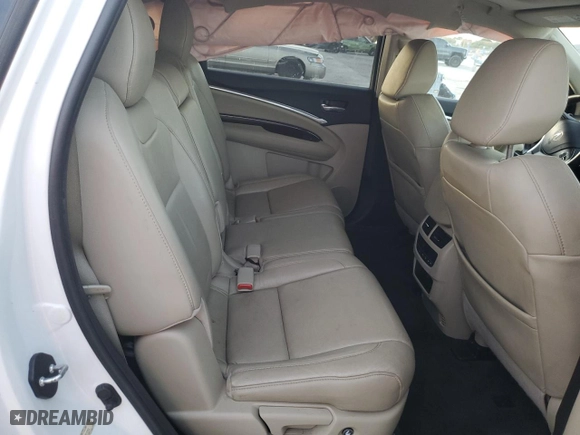 2015 Acura MDX with VIN 5FRYD3H2XFB012552, listed as a Copart auction lot 85082624 with 128,526 mi miles and Salvage Title. Bid and sale history available at carsss.com. Image 12.