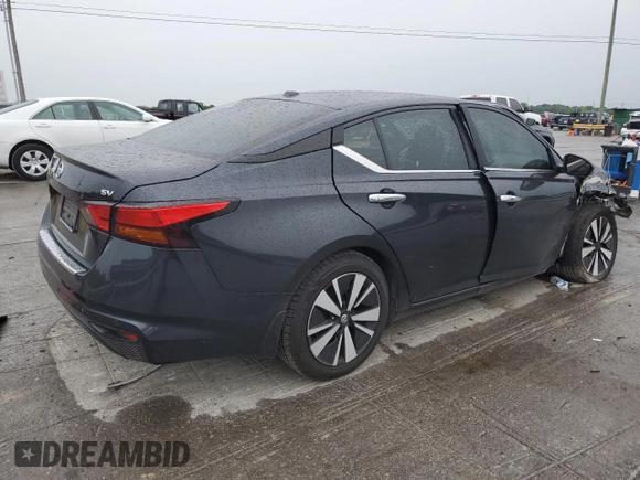 2021 Nissan Altima SV with VIN 1N4BL4DV6MN316465, listed as a Copart auction lot 56168215 with 50,472 mi miles and Salvage title. Bid and sale history available at DreamBid. Image 3.