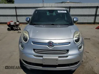 2014 FIAT 500L Lounge with VIN ZFBCFACHXEZ008504, listed as a Copart auction lot 64678195 with 98,957 mi miles and Salvage title. Bid and sale history available at DreamBid. Image 5.