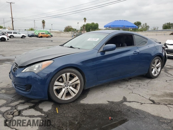 2012 Hyundai Genesis Coupe 2.0T with VIN KMHHT6KD0CU070622, listed as a Copart auction lot 55852895 with 172,790 mi miles and Salvage title. Bid and sale history available at DreamBid. Image 1.