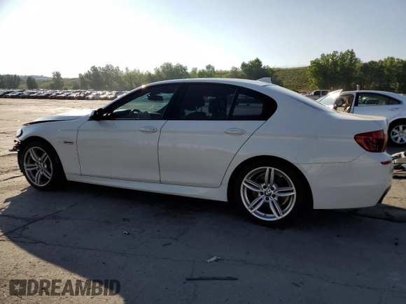 2016 BMW 5 Series 535i xDrive with VIN WBA5B3C55GG260630, listed as a Copart auction lot 58806995 with 72,028 mi miles and Salvage title. Bid and sale history available at DreamBid. Image 2.