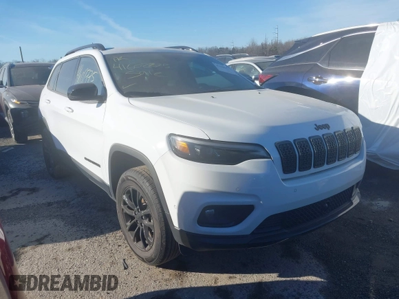 2023 Jeep Cherokee Altitude Lux with VIN 1C4PJMMBXPD114685, listed as a IAAI auction lot 41602775 with 35,927 mi miles. Bid and sale history available at carsss.com. Image 1.