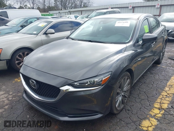 2021 Mazda 6 Grand Touring with VIN JM1GL1TY7M1609423, listed as a IAAI auction lot 41571966 with 80,485 mi miles. Bid and sale history available at carsss.com. Image 19.