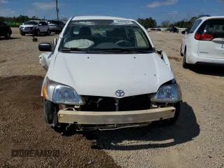 2001 Toyota ECHO with VIN JTDBT123710181063, listed as a Copart auction lot 48900855 with Not Provided miles and Salvage Title. Bid and sale history available at DreamBid. Image 5.