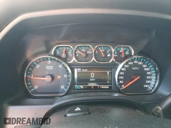 2016 Chevrolet Silverado 1500 LT with VIN 1GCVKREC5GZ396407, listed as a Copart auction lot 50081455 with 126,964 mi miles and Salvage Title. Bid and sale history available at DreamBid. Image 9.