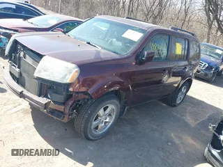 2009 Honda Pilot EX-L with VIN 5FNYF48549B004253, listed as a IAAI auction lot 41824973 with 199,828 mi miles. Bid and sale history available at carsss.com. Image 2.