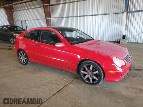 2002 Mercedes-Benz C 230/260/280/320 with VIN WDBRN47J52A356079, listed as a Copart auction lot 51558845 with 108,617 mi miles and Clean title. Bid and sale history available at DreamBid. Image 4.