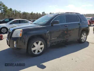 2011 GMC Terrain SLT-1 with VIN 2CTFLVE52B6464019, listed as a Copart auction lot 53384345 with 165,954 mi miles and Salvage title. Bid and sale history available at DreamBid. Image 1.