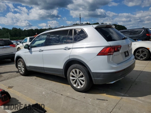 2018 Volkswagen Tiguan S с VIN 3VV1B7AX5JM062805, выставлен на аукционе Copart как лот 57927875 с пробегом 88 774 миль миль и Списание • Salvage title. История ставок и продаж доступна на DreamBid. Изображение 2.