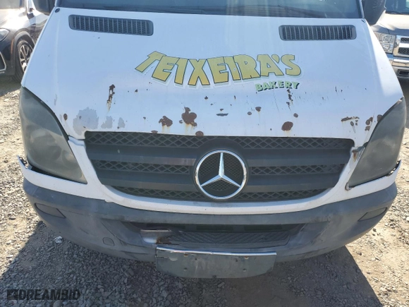 2013 Mercedes-Benz Sprinter Cargo Vans with VIN WD3PE8CC2D5756243, listed as a Copart auction lot 78281724 with 402,405 mi miles and Salvage Title. Bid and sale history available at carsss.com. Image 12.