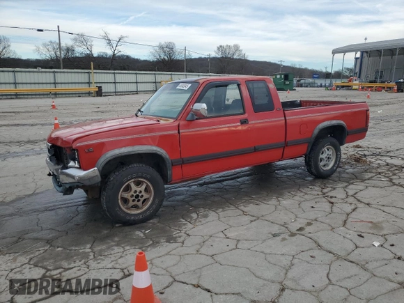 1995 Dodge Dakota z VIN 1B7GG23XXSS377120, wystawiony jako Copart lot #44940945 z przebiegiem 219 117 mil mil oraz Szkoda całkowita • Salvage title. Historia ofert i sprzedaży dostępna na DreamBid. Obrazek 1.