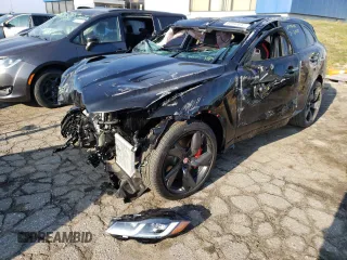 2023 Jaguar F-Pace SVR with VIN SADCZ2EEXPA704296, listed as a Copart auction lot 65993642 with 3,810 mi miles and Non Repairable. Bid and sale history available at DreamBid. Image 2.