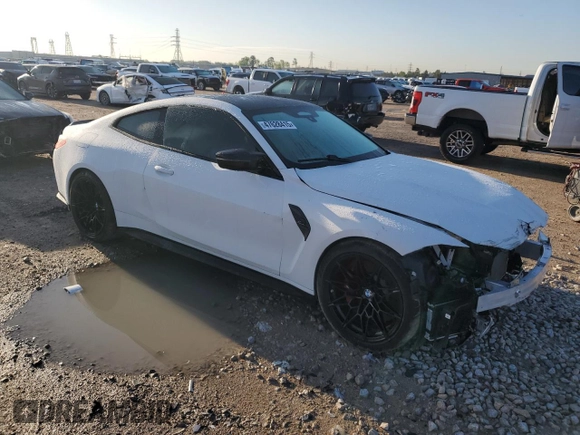 2024 BMW M4 Competition xDrive z VIN WBS43AZ09RCP58277, wystawiony jako Copart lot #47628415 z przebiegiem 3 312 mil mil oraz Szkoda całkowita • Salvage title. Historia ofert i sprzedaży dostępna na DreamBid. Obrazek 4.