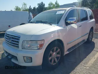 2005 Infiniti QX56 with VIN 5N3AA08A05N801653, listed as a IAAI auction lot 41992769 with 133,373 mi miles. Bid and sale history available at carsss.com. Image 2.