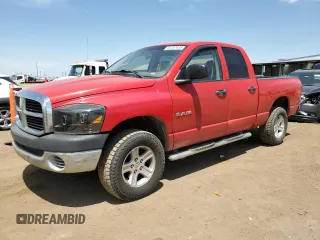 2008 Dodge 1500 SLT z VIN 1D7HU18N88S606861, wystawiony jako Copart lot #61357645 z przebiegiem 181 896 mil mil oraz Czysty tytuł • Clean title. Historia ofert i sprzedaży dostępna na DreamBid. Obrazek 1.