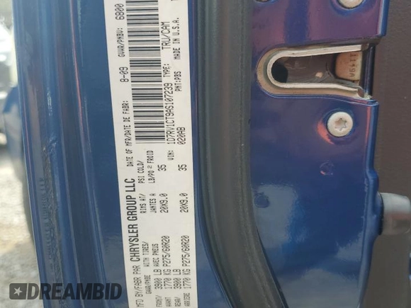 2010 Dodge 1500 SLT z VIN 1D7RV1CT9AS107239, wystawiony jako Copart lot #50496425 z przebiegiem 179 508 mil mil oraz Szkoda całkowita • Salvage title. Historia ofert i sprzedaży dostępna na DreamBid. Obrazek 12.
