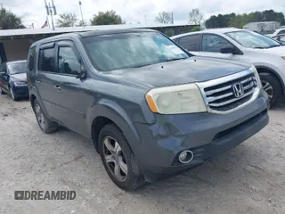 2012 Honda Pilot EX-L with VIN 5FNYF3H55CB036730, listed as a IAAI auction lot 41872828 with 257,031 mi miles. Bid and sale history available at carsss.com. Image 1.