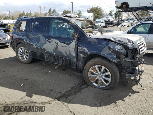 2009 Infiniti QX56 with VIN 5N3AA08C79N902566, listed as a Copart auction lot 47442555 with 125,860 mi miles and Non Repairable. Bid and sale history available at carsss.com. Image 4.
