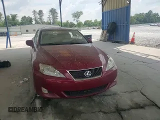 2008 Lexus IS 250 with VIN JTHBK262085078248, listed as a Copart auction lot 62390125 with 132,231 mi miles and Salvage title. Bid and sale history available at DreamBid. Image 13.