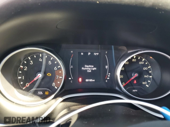 2017 Jeep Compass Sport with VIN 3C4NJCAB9HT636449, listed as a Copart auction lot 50662975 with 88,195 mi miles and Clean Title. Bid and sale history available at carsss.com. Image 9.