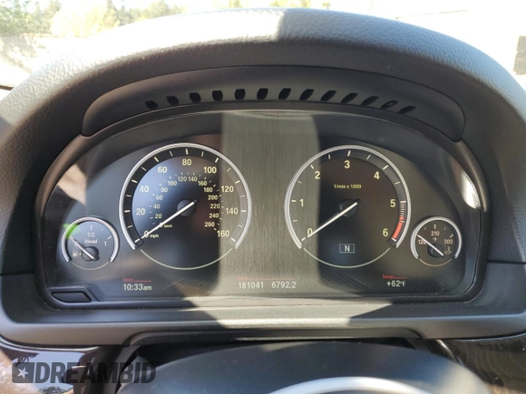 2014 BMW 5 Series 535d with VIN WBAXA5C50ED690023, listed as a Copart auction lot 55880895 with 181,041 mi miles and Clean Title. Bid and sale history available at DreamBid. Image 9.