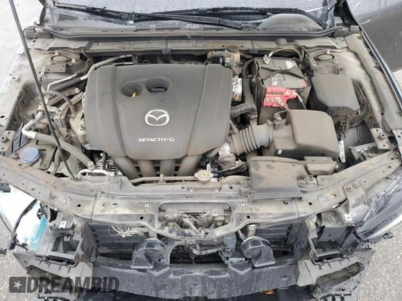 2020 Mazda Mazda3 Hatchback with VIN JM1BPALM6L1159659, listed as a Copart auction lot 45170845 with 57,391 mi miles and Salvage Title. Bid and sale history available at carsss.com. Image 12.