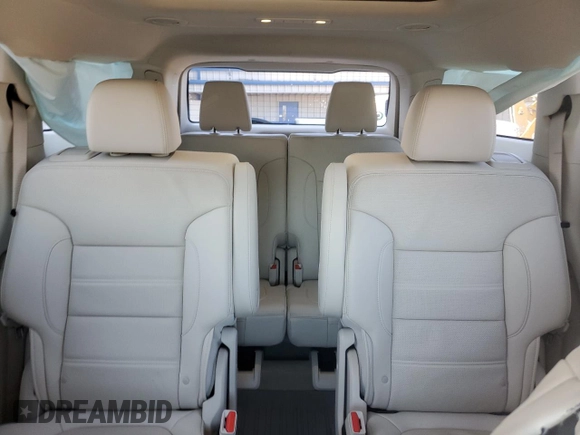 2023 GMC Acadia Denali with VIN 1GKKNPLS7PZ256761, listed as a Copart auction lot 49346845 with 8,290 mi miles and Salvage title. Bid and sale history available at DreamBid. Image 10.