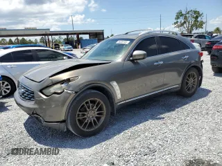 2010 Infiniti FX z VIN JN8AS1MW9AM852817, wystawiony jako Copart lot #56326765 z przebiegiem Nie podano mil oraz Szkoda całkowita • Salvage title. Historia ofert i sprzedaży dostępna na DreamBid. Obrazek 1.