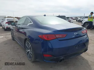 2020 Infiniti Q60 Luxe z VIN JN1EV7EK3LM340091, wystawiony jako IAAI lot #41759759 z przebiegiem 98 586 mil mil oraz . Historia ofert i sprzedaży dostępna na DreamBid. Obrazek 3.